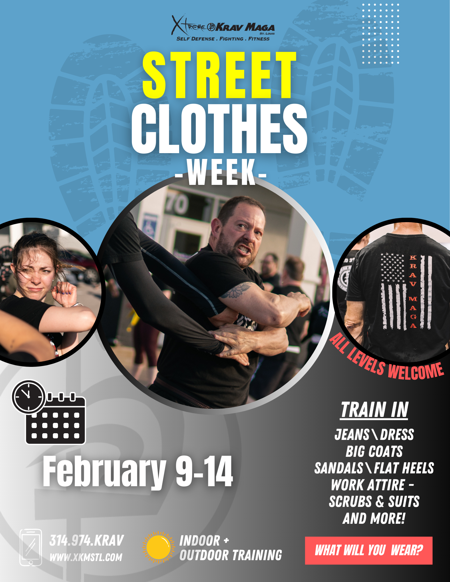 Street Clothes Training Week