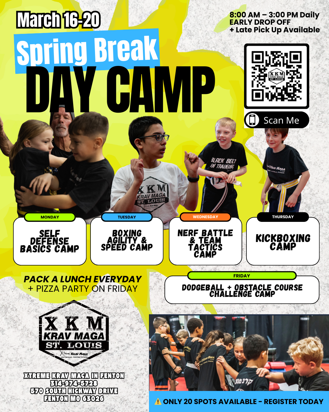 Youth Kids Self Defense Program Kids Fitness Activy Kids Strong Kids