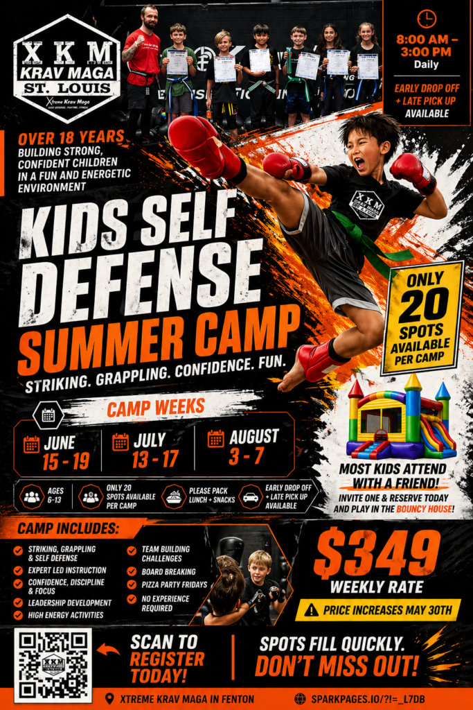 Missouri Best Self Defense MMA Krav Maga Summer Camp